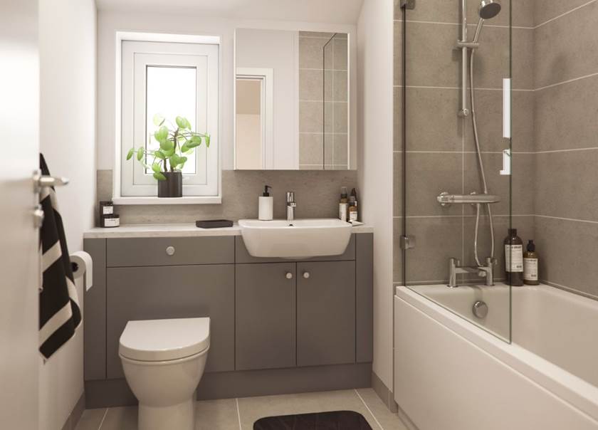 BoKlok 3 bed house bathroom BoKlok 3 bed house bathroom