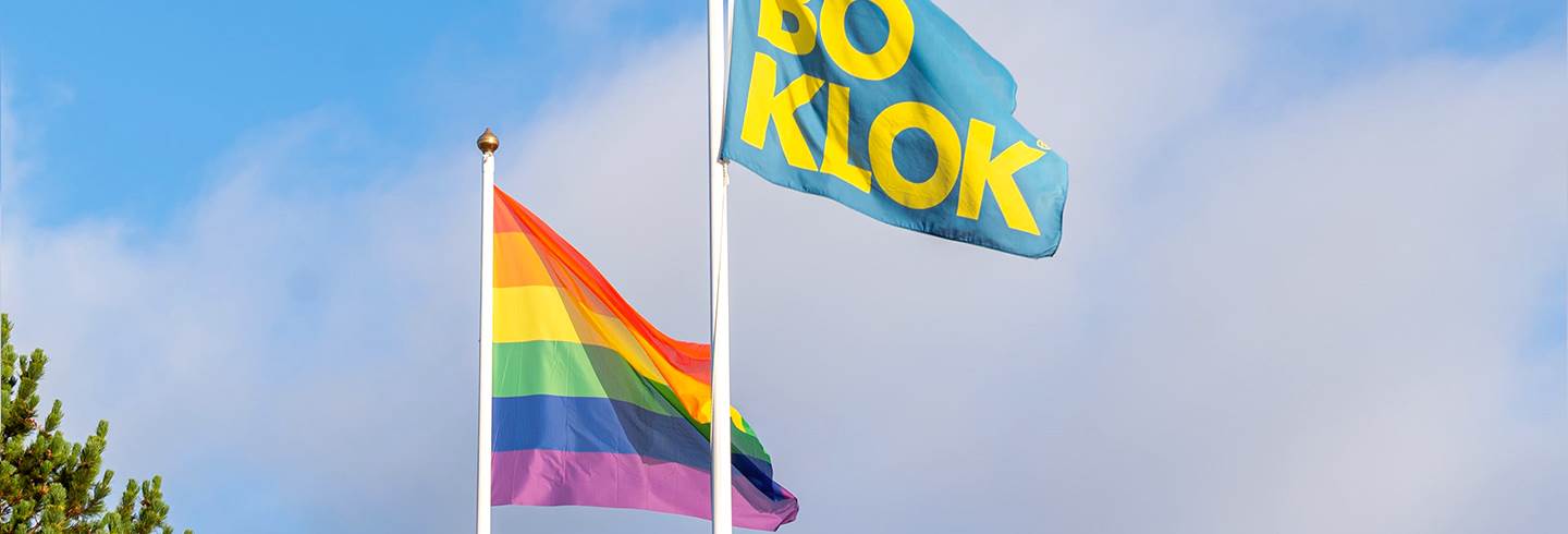 BoKlok and pride flag