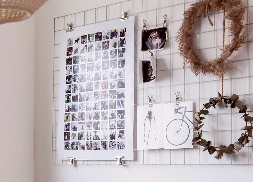 Note board with decoration. Note board with decoration.