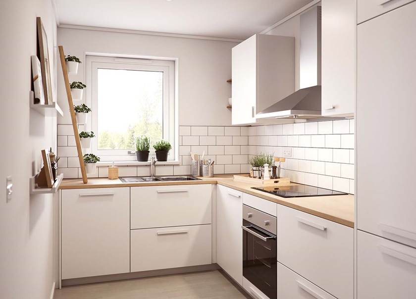 BoKlok 2 bed apartment kitchen BoKlok 2 bed apartment kitchen