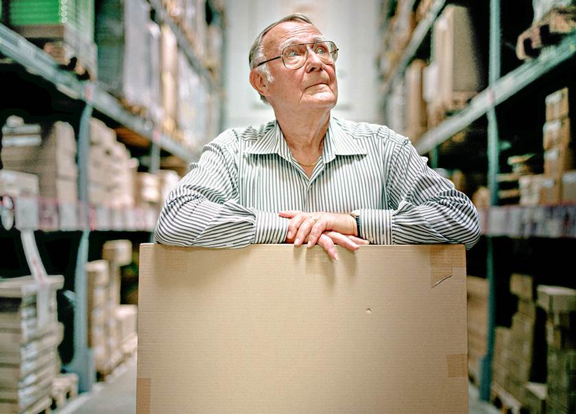 Ingvar Kamprad founder of IKEA