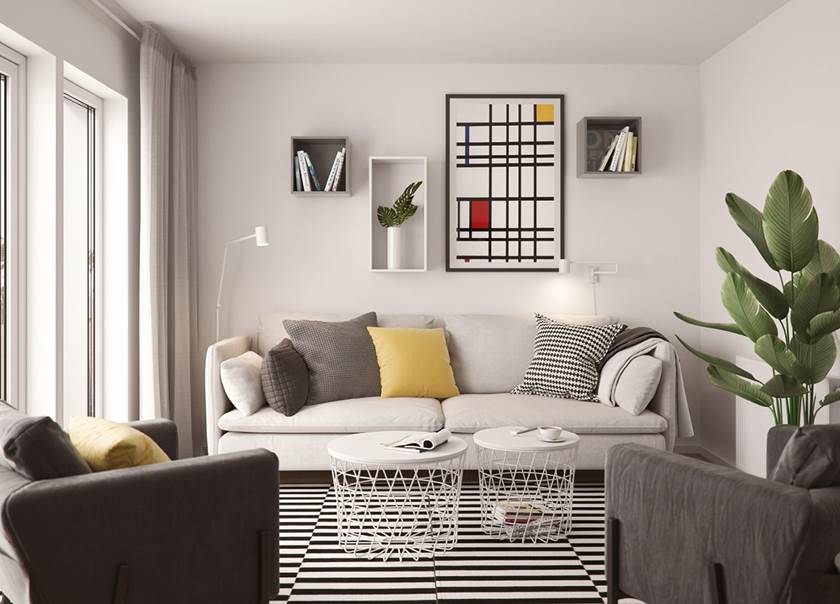 BoKlok 3 bed house_lounge BoKlok 3 bed house_lounge